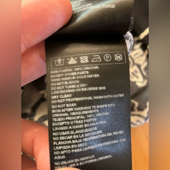 ba&sh Sessee Noir Black Floral Blouse - Picture 7 of 11